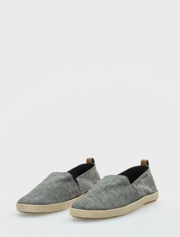 TOMMY HILFIGER Alpargatas Th Espadrille Core Chambray Gris>Hombre Alpargatas