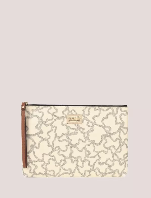TOUS Bolso Mujer Kaos Icon Clutch K Beig>Mujer Bolsos