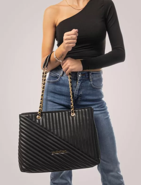 VALENTINO BAGS Bolso Mujer Laax Re Vbs7Gj01 Negro>Mujer Bolsos