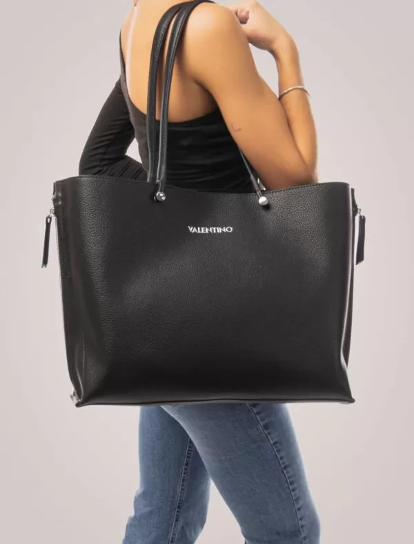 VALENTINO BAGS Bolso Mujer Parka Vbs7Ec01 Negro>Mujer Bolsos
