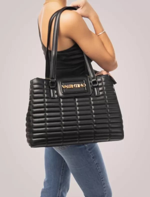 VALENTINO BAGS Bolso Mujer Quilt Vbs7G801 Negro>Mujer Bolsos