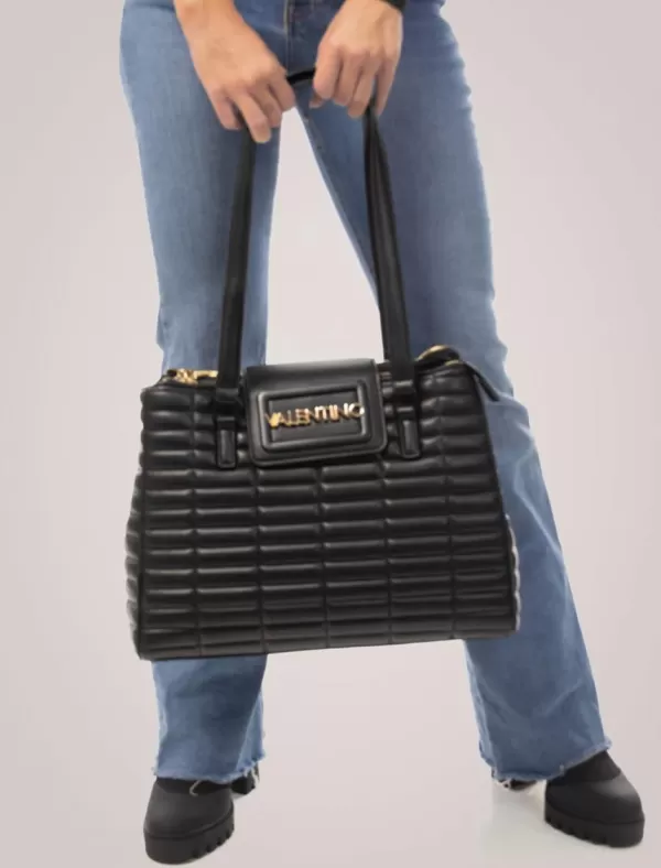 VALENTINO BAGS Bolso Mujer Quilt Vbs7G801 Negro>Mujer Bolsos