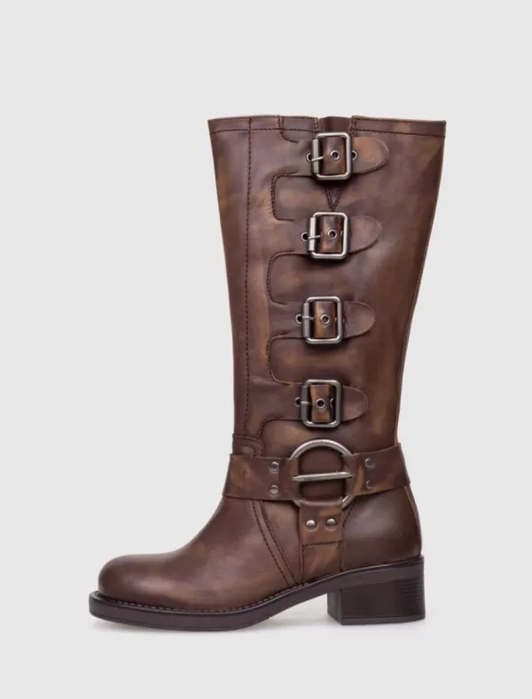 LOL SHOES Bota 7177 Marron>Mujer Botas
