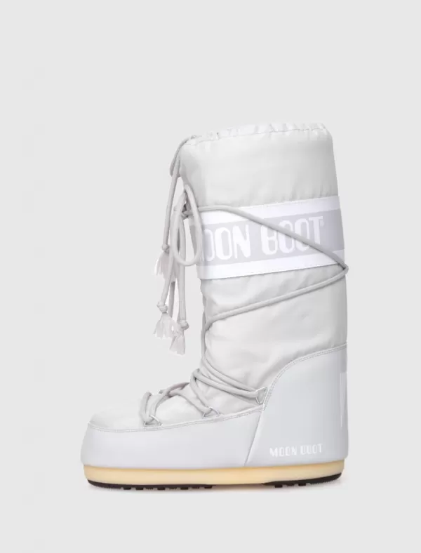 MOON BOOT Bota Icon Nylon Gris>Mujer Botas