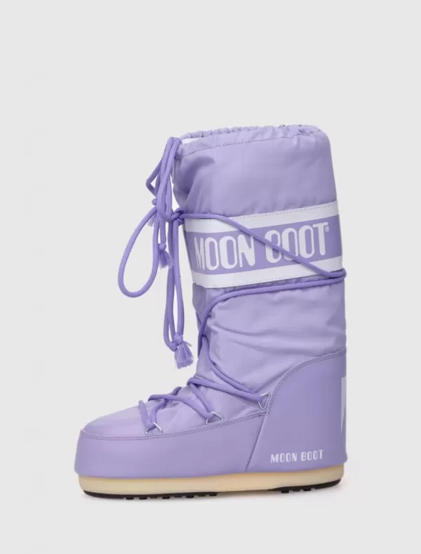 MOON BOOT Bota Icon Nylon Lila>Mujer Botas