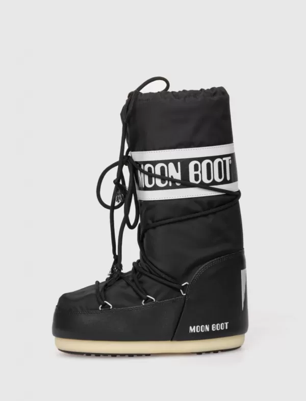 MOON BOOT Bota Icon Nylon Negro>Mujer Botas
