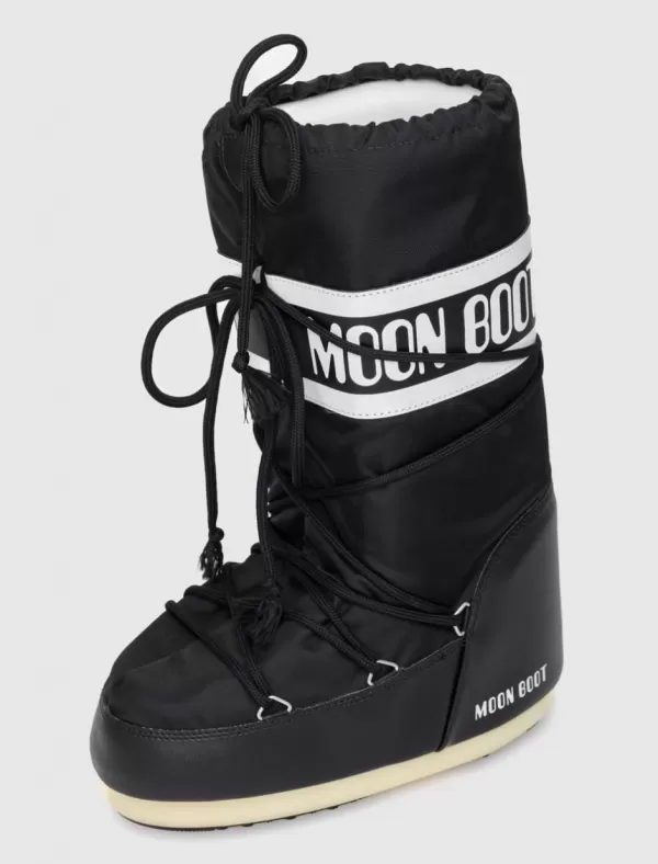 MOON BOOT Bota Icon Nylon Negro>Mujer Botas