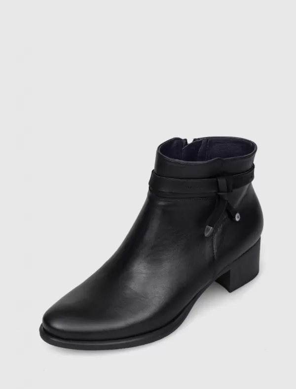 DORKING Botin D8889-Sunb Negro>Mujer Botines