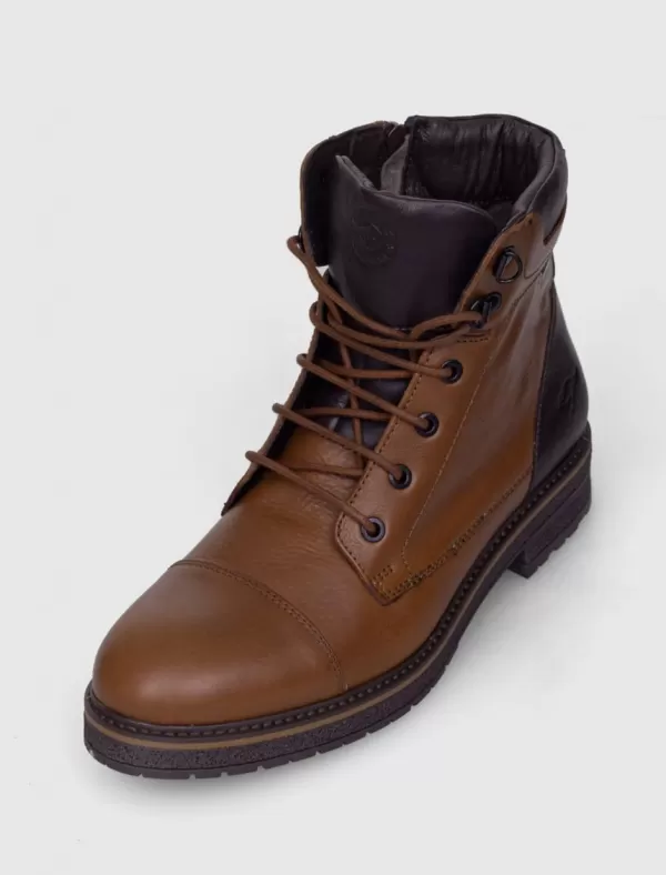 KANGAROOS Botin 491 Cuero>Hombre Botines