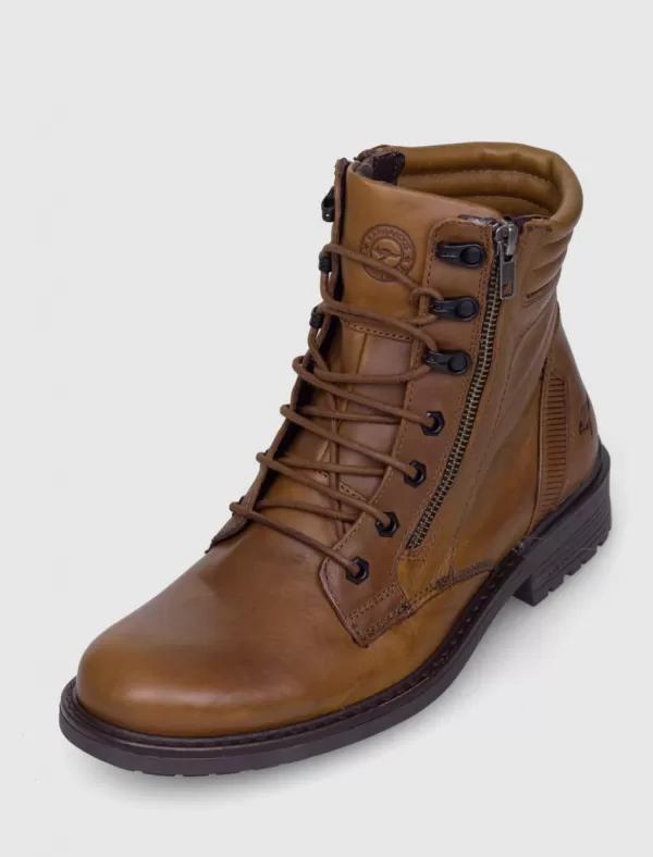 KANGAROOS Botin 496 Cuero>Hombre Botines