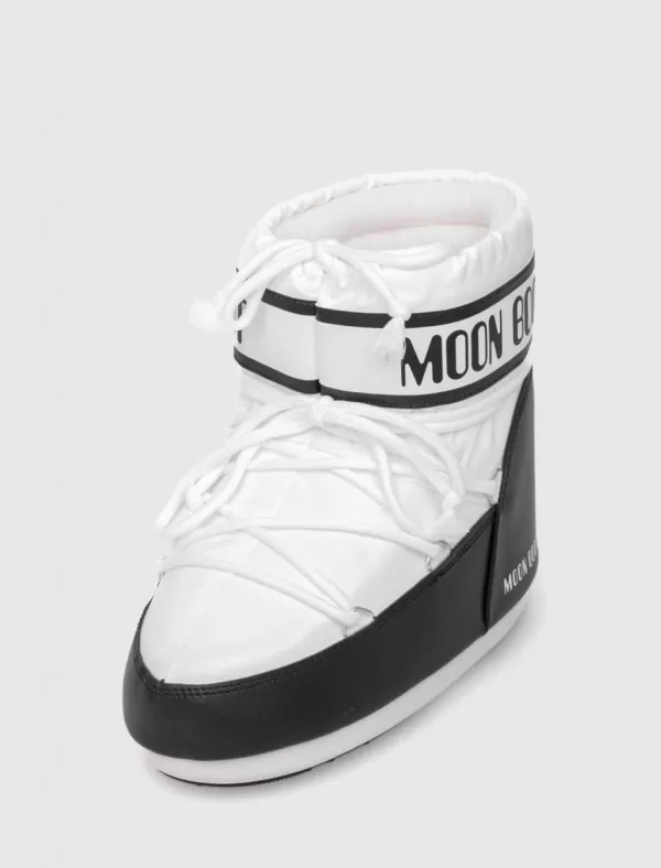 MOON BOOT Botin Icon Low Nailon Blanco>Mujer Botines