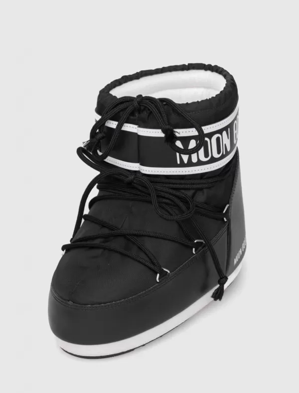 MOON BOOT Botin Icon Low Nailon Negro>Mujer Botines