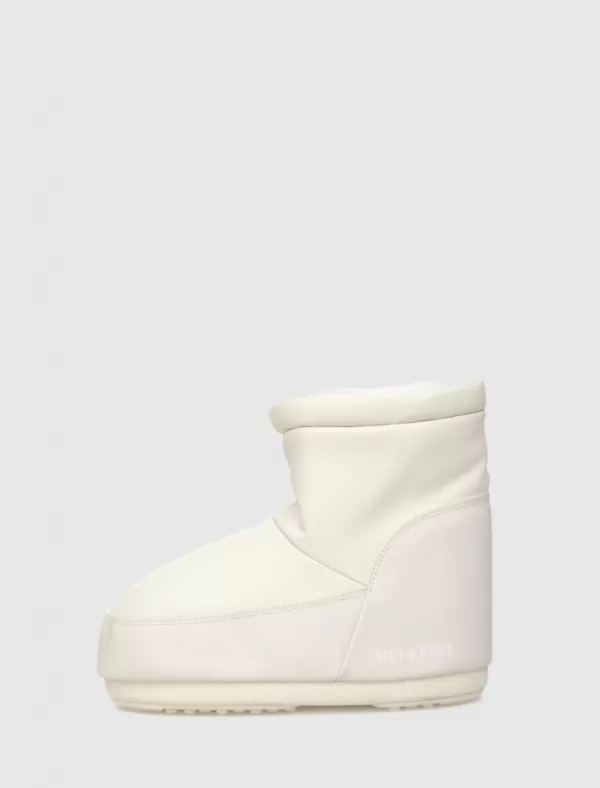 MOON BOOT Botin Icon Low Nolace Rubber Beig>Mujer Botines