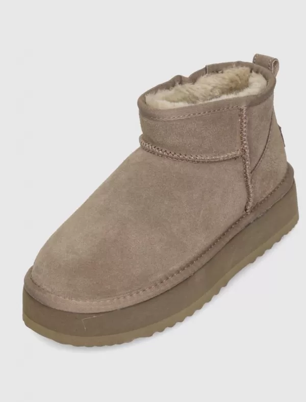 OBVIO SHOES Botin Obvio Kamila Taupe>Mujer Botines