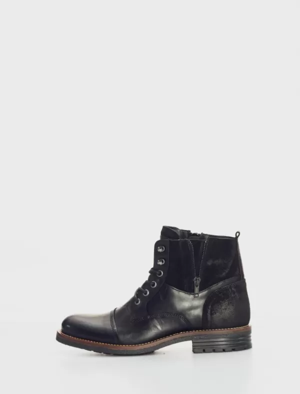 KAMOME Botines Cliff-050 Negro>Hombre Botines