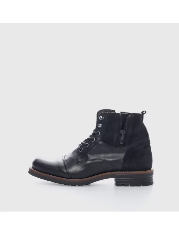 KAMOME Botines Cliff-050 Negro>Hombre Botines