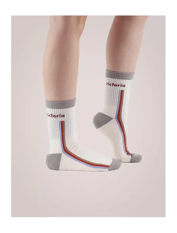 VICTORIA Calcetin Mujer Bicolor 9123014 Naranja>Mujer Calcetines