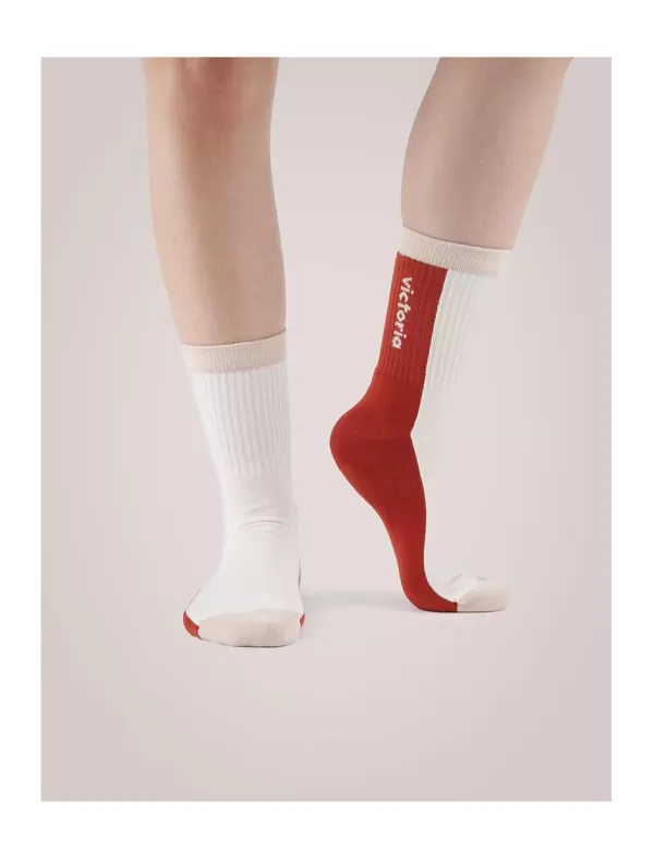 VICTORIA Calcetin Mujer Bicolor 9123014 Naranja>Mujer Calcetines