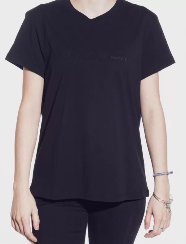 OBVIO Camisetas Creta Negro>Mujer Camisetas
