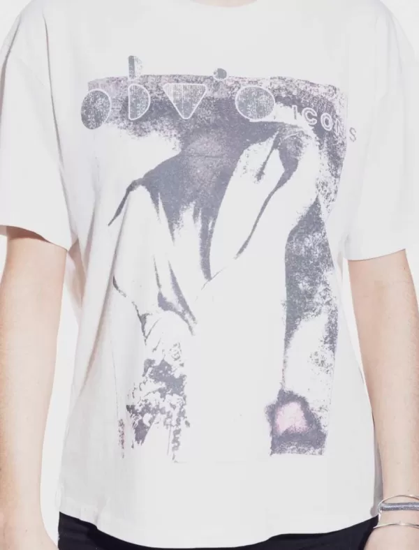 OBVIO Camisetas Rodas Hielo>Mujer Camisetas