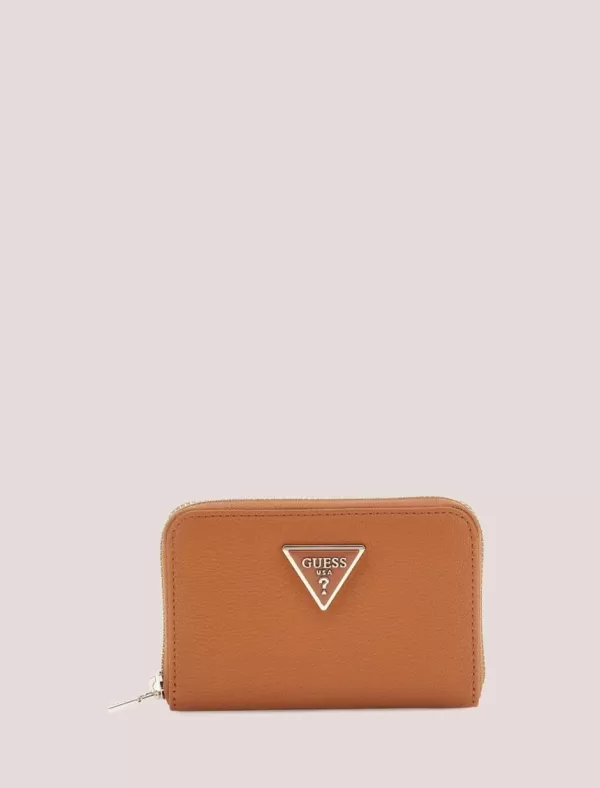 GUESS Cartera Mujer Bolsos Meridian Slg Marron>Mujer Carteras