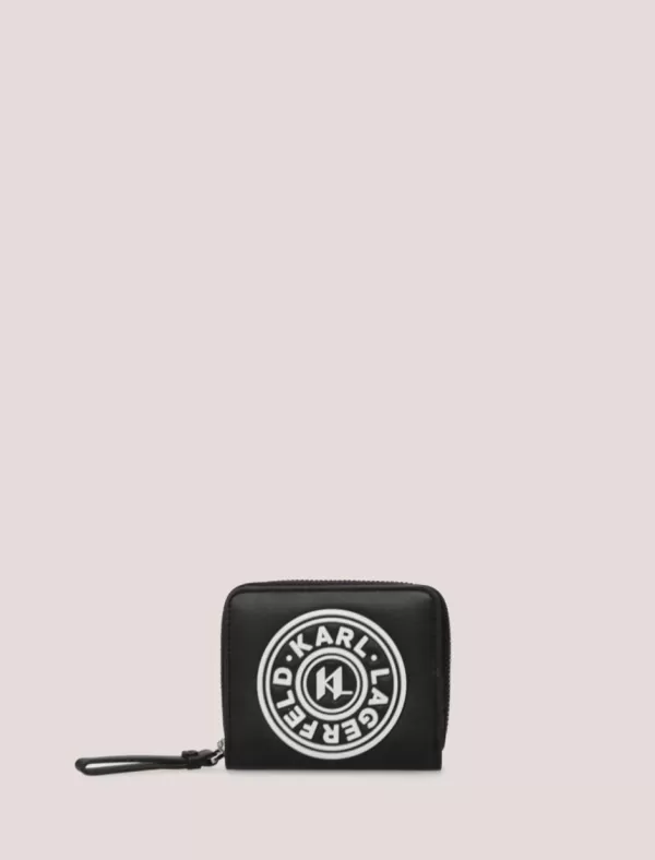 KARL LAGERFELD Cartera Mujer K/Skuare Bifold Zip Wallet Negro>Mujer Carteras