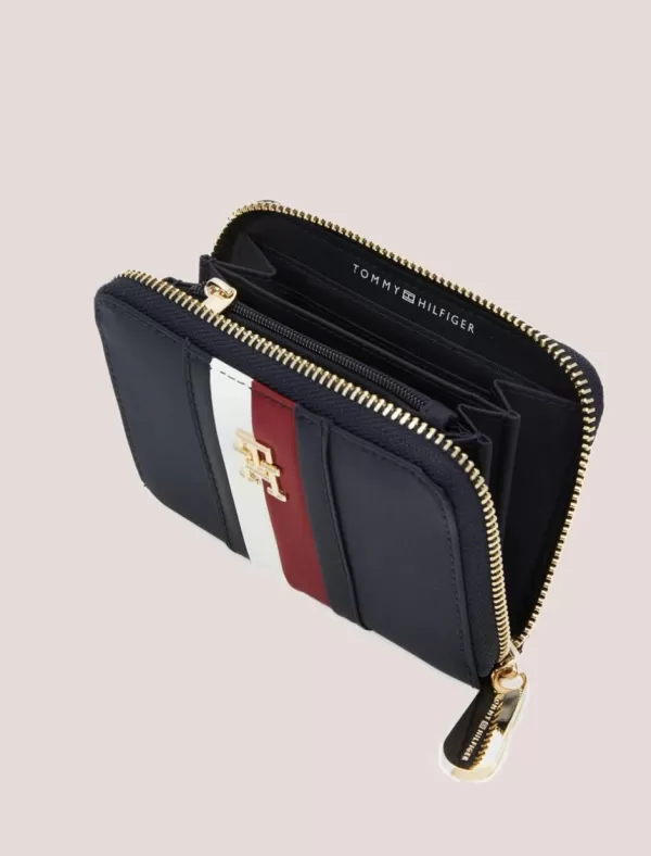 TOMMY HILFIGER Cartera Mujer Poppy Med Za Corp Marino>Mujer Carteras
