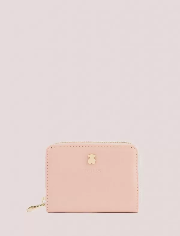 TOUS Cartera Dorp Monedero M Rosa>Mujer Carteras