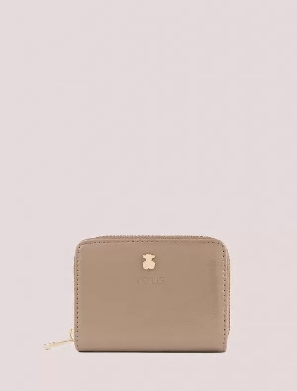 TOUS Cartera Dorp Monedero M Taupe>Mujer Carteras