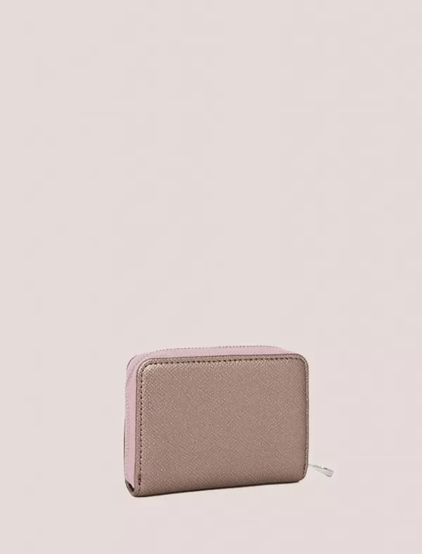TOUS Cartera New Dubai Saffiano Monedero M Plata>Mujer Carteras