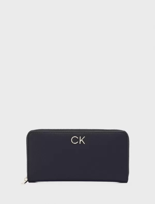 CALVIN KLEIN Carteras Mujer Re-Lock Z/A Wallet Lg Negro>Mujer Carteras