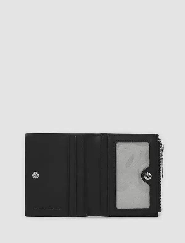 KARL LAGERFELD Carteras Mujer K/Ikonic 2.0 Mono Cc Bifold Ch Negro>Mujer Carteras
