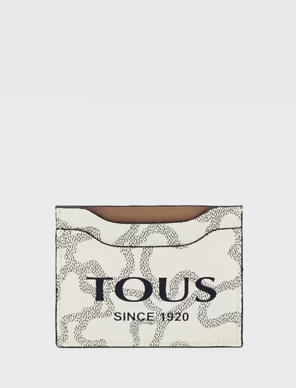 TOUS Carteras Mujer Kaos Legacy Tarjetero Kaos Negro>Mujer Carteras