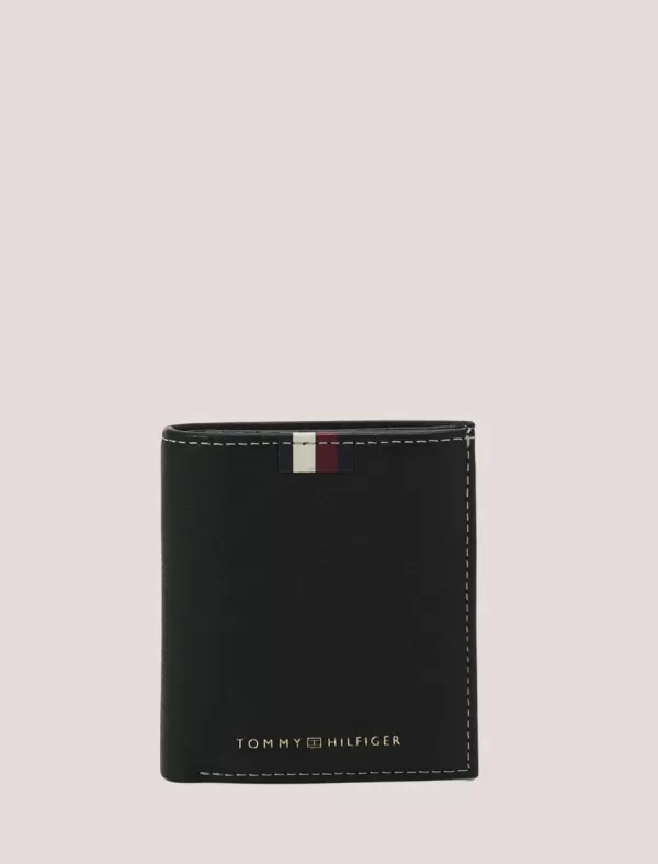 TOMMY HILFIGER Carteras Th Corp Leather Trifold Negro>Hombre Carteras