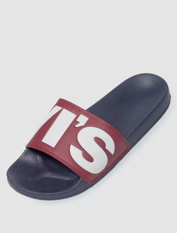 LEVI'S Chancla Levis June L Rojo>Hombre Chanclas