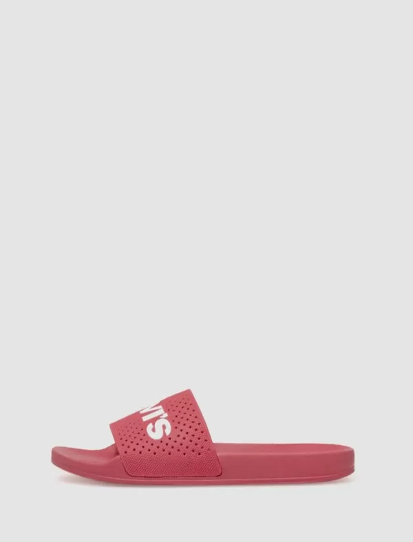 LEVI'S Chancla Levis June Perf Rojo>Hombre Chanclas