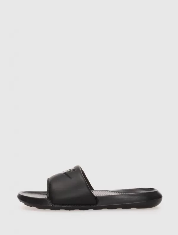 NIKE Chancla Victori Negro Logo Negro>Hombre Chanclas