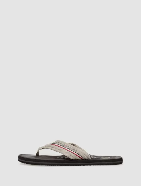 TOMMY HILFIGER Chancla Corporate Hilfiger Beach Sandal Beig>Hombre Chanclas
