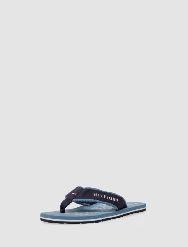 TOMMY HILFIGER Chancla Sporty Hilfiger Beach Sandal Azul>Hombre Chanclas