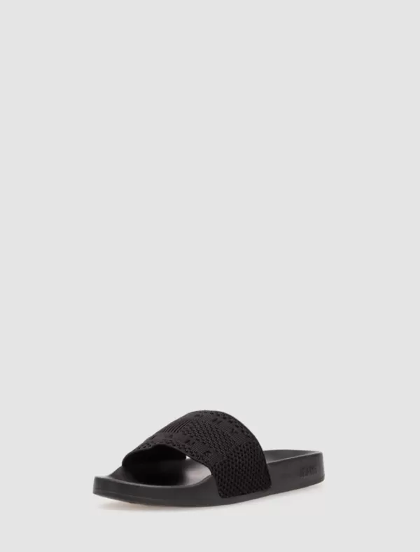 TOMMY HILFIGER Chancla Tommy Jeans Flag Kinitted Negro>Mujer Chanclas