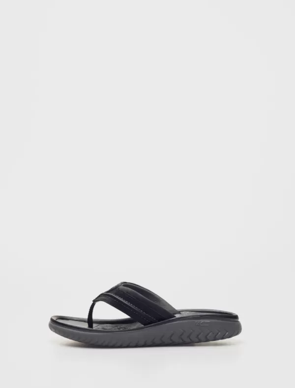 CLARKS Chanclas Wesley Post Negro>Hombre Chanclas