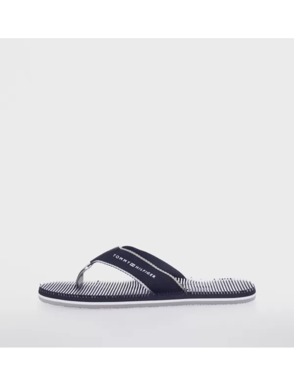 TOMMY HILFIGER Chanclas Massage Footbed Beach Sandal Negro>Hombre Chanclas