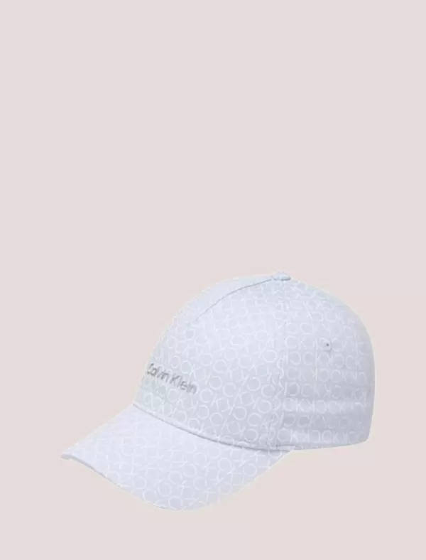 CALVIN KLEIN Gorra Ck Monogram Cap Blanco>Hombre Gorras