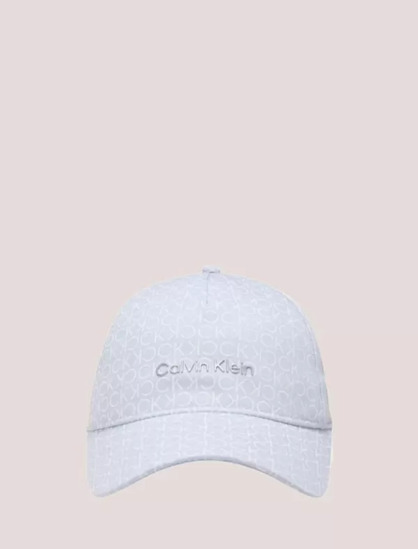 CALVIN KLEIN Gorra Ck Monogram Cap Blanco>Hombre Gorras