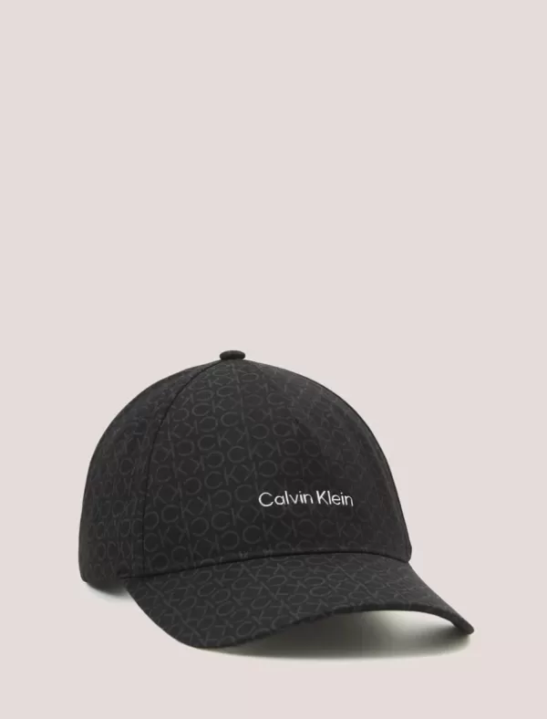 CALVIN KLEIN Gorra Ck Monogram Cap Negro>Hombre Gorras