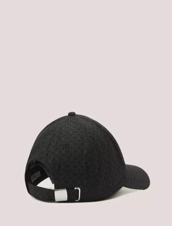 CALVIN KLEIN Gorra Ck Monogram Cap Negro>Hombre Gorras