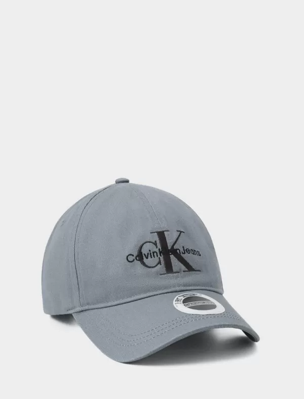 CALVIN KLEIN Gorras Hombre Monogram Cap Gris>Hombre Gorras