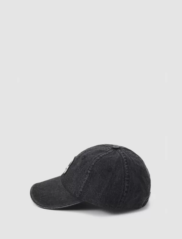 KARL LAGERFELD Gorras Mujer K/Ikonik 2.0 Denim Cap Gris>Mujer Gorras
