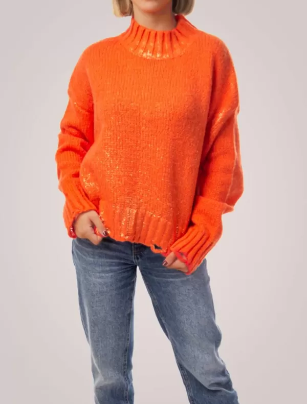 OBVIO Jersey Fedra Naranja>Mujer Jerseys Y Cárdigans