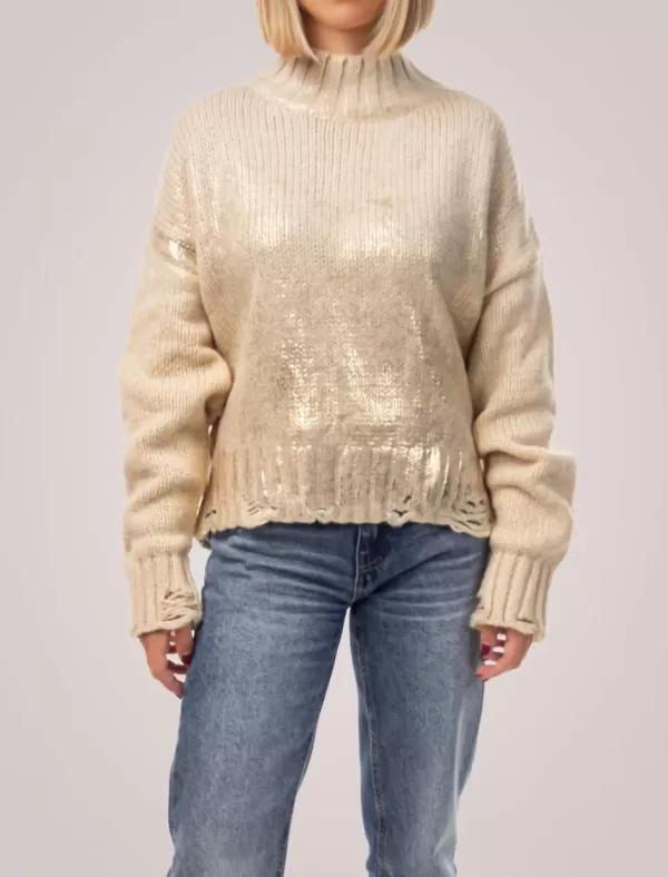 OBVIO Jersey Fedra Taupe>Mujer Jerseys Y Cárdigans